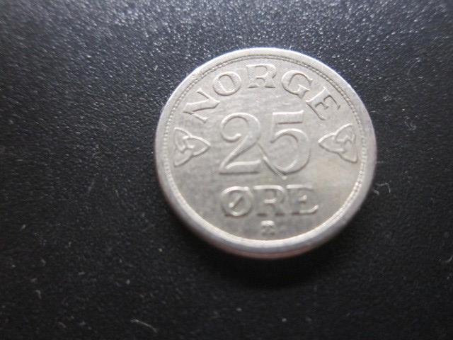 НОРВЕГИЯ   25 ЭРЕ   1956