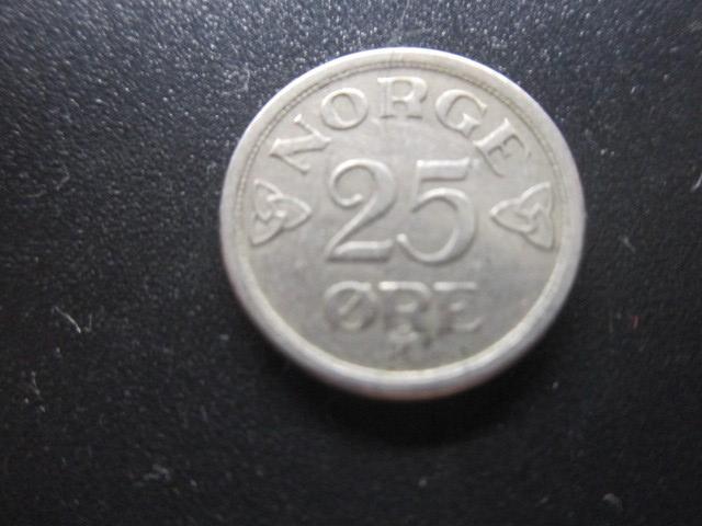 НОРВЕГИЯ   25 ЭРЕ   1957
