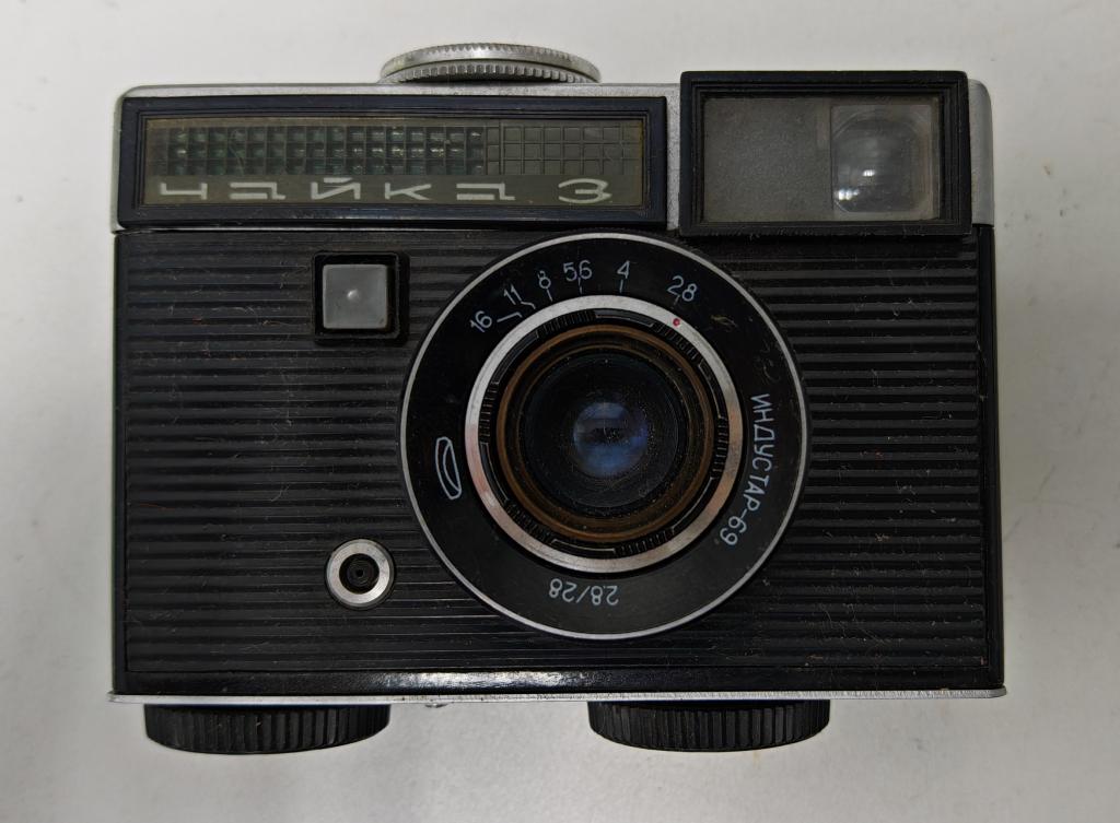 фотоаппарат Чайка 3 объектив Индустар-69