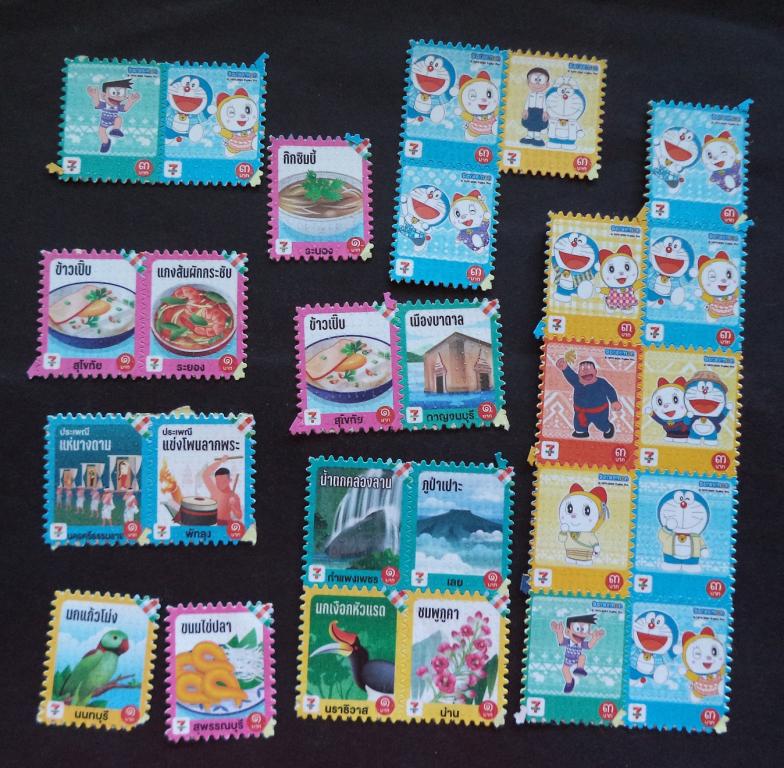 Таиланд  непочтовые  самоклейки  **   К.2