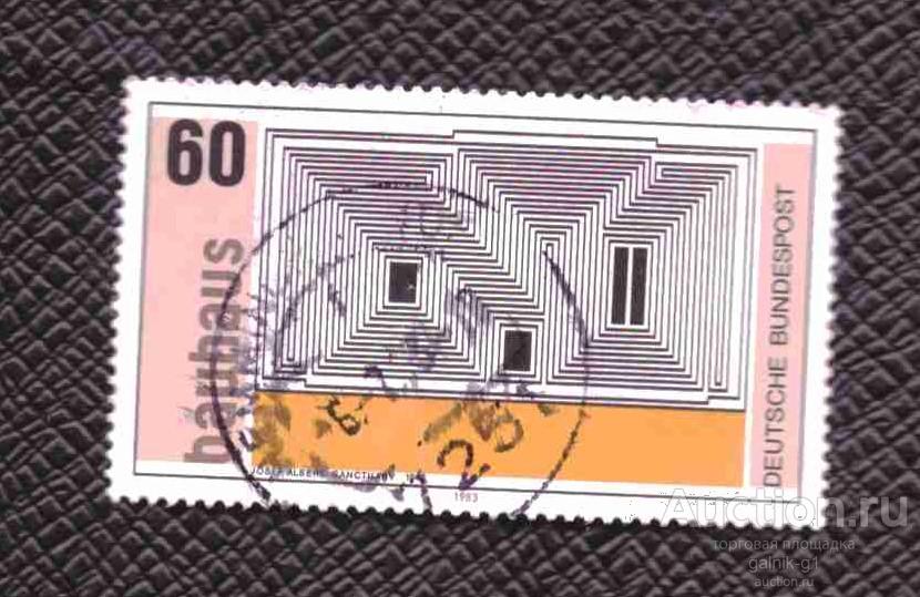 Германия  ФРГ   гашеная   1983  год     №  3987
