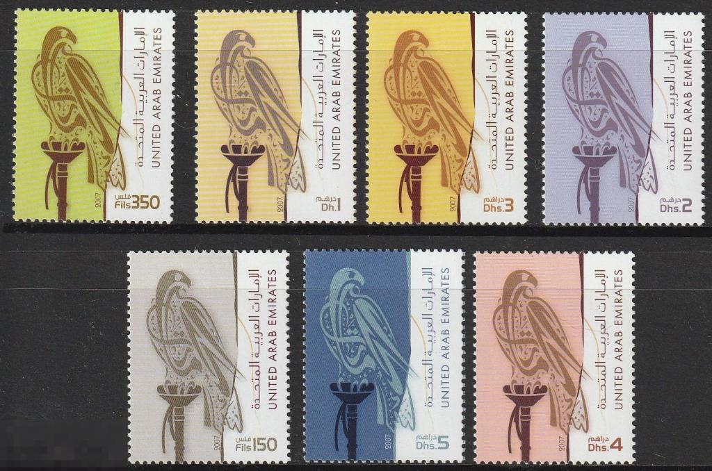 ОАЭ Стандарт Птицы серия ** 2007г.