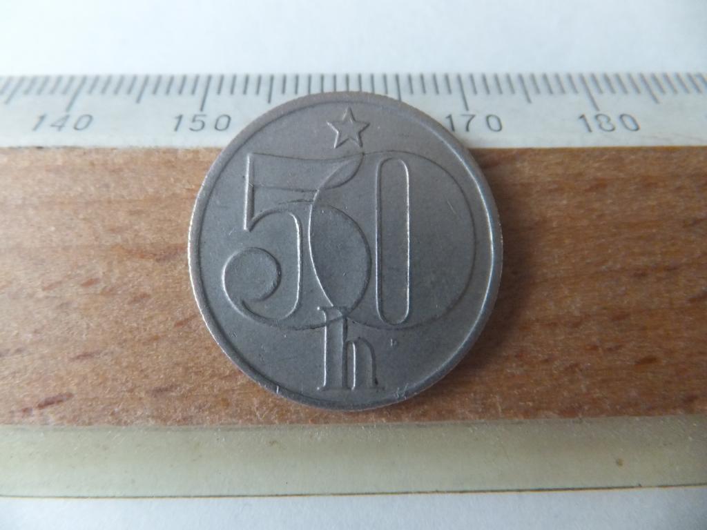 Чехословакия 50 геллеров 1978 г.