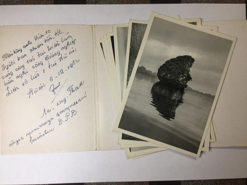 Открытки Старый Вьетнам. Автограф чиновника ДРВ. Открытка Вьетнам. Открытка Азия. Старый Вьетнам