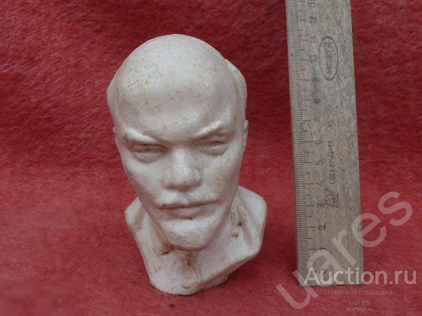 Старенький Бюст Ленина Гипс Оригинал!