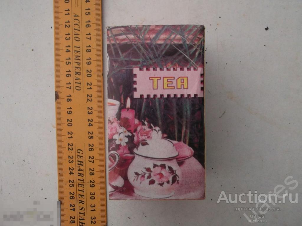 Чай Грузинская ССР Пачка Запечатана из СССР 1988г.