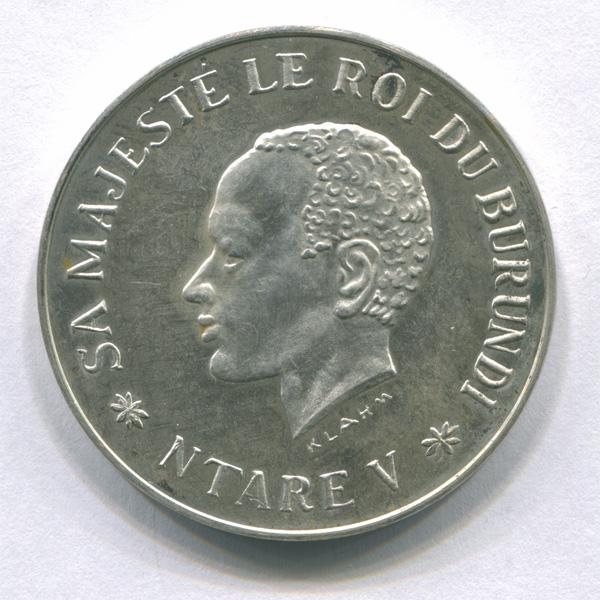 Бурунди 500 франков 1966 г NTARE V