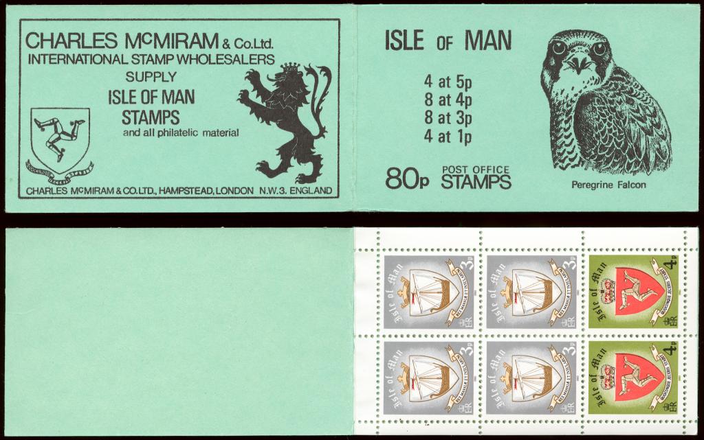 Мэн о-ов 1980 Mi# 144-45(MH8)** СТАНДАРТ 1980