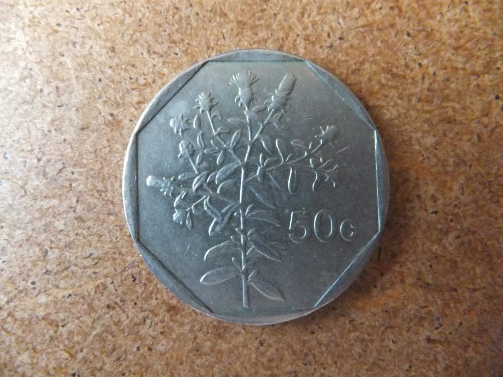 Мальта 50 центов 1992 г.