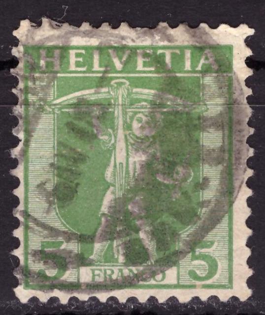 Швейцария. 1907. Сын Вильгельма Телля.