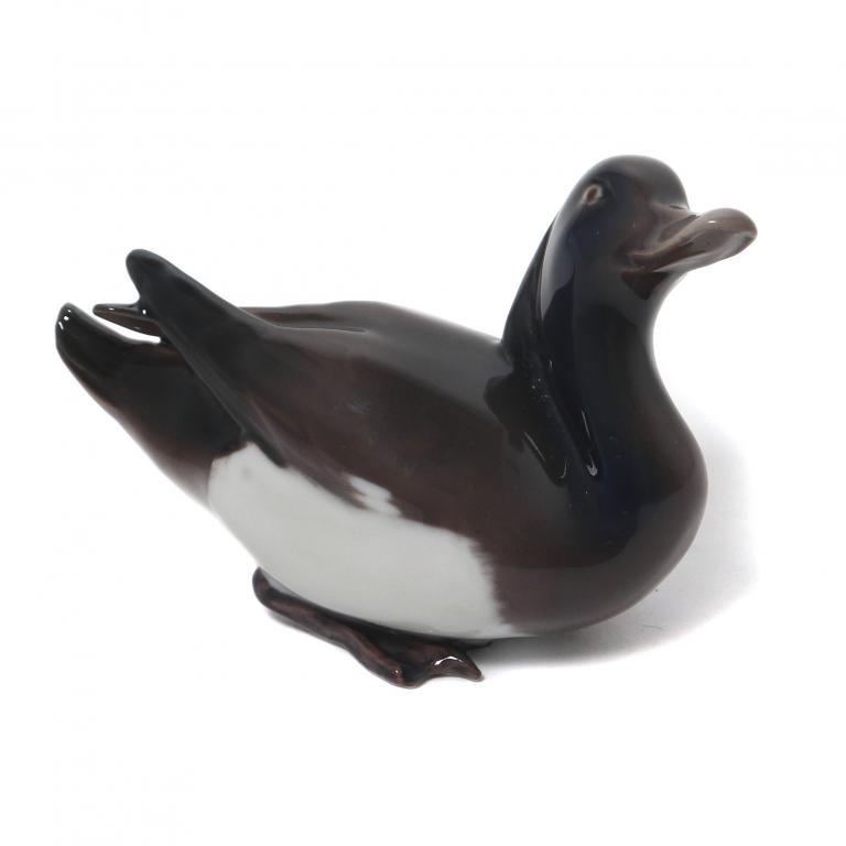 Фарфоровая фигура Хохлатая чернеть Bing & Grondahl