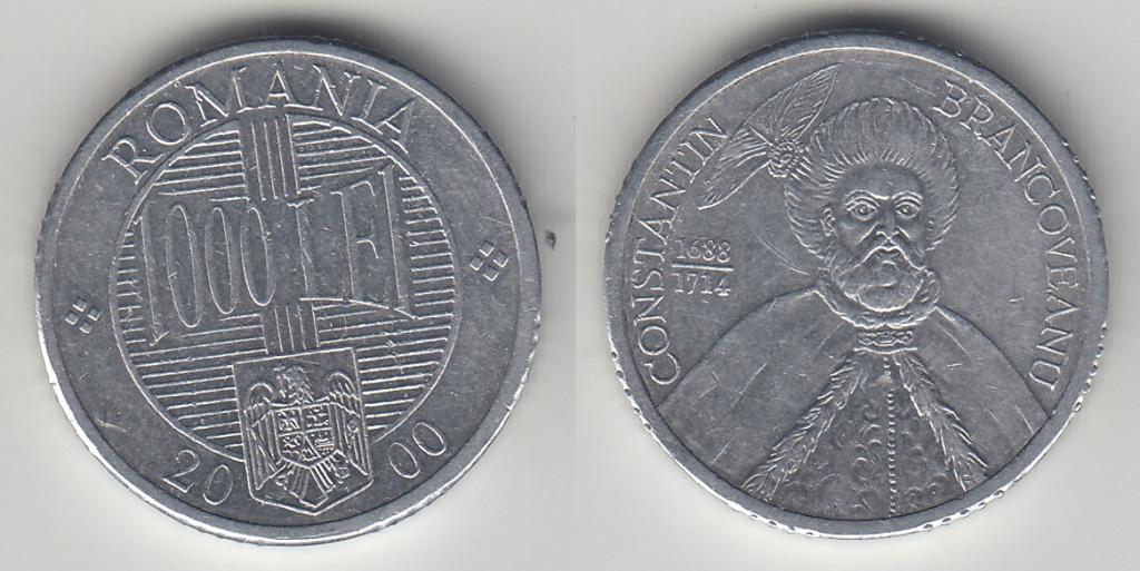 Румыния 1000 лей 2000 М