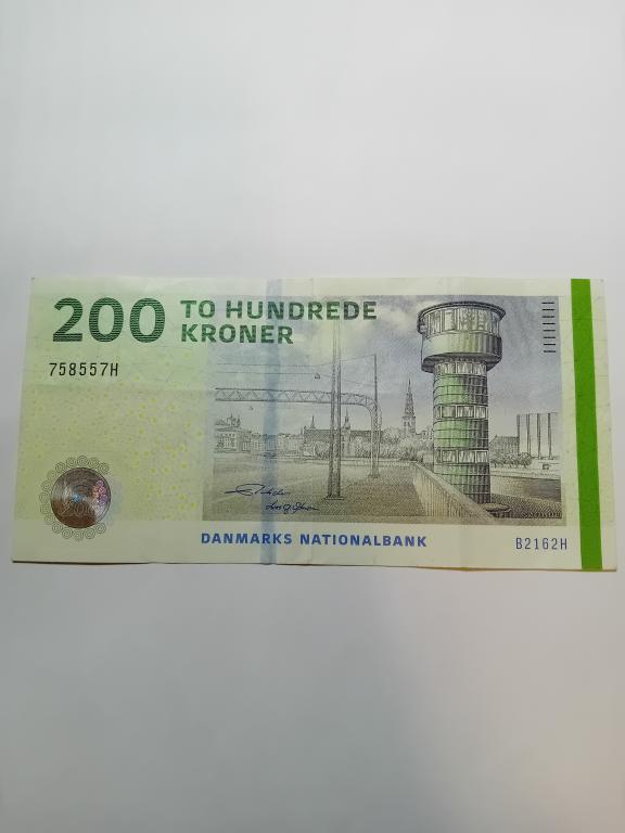 Дания 200 крон 2009, банкнота
