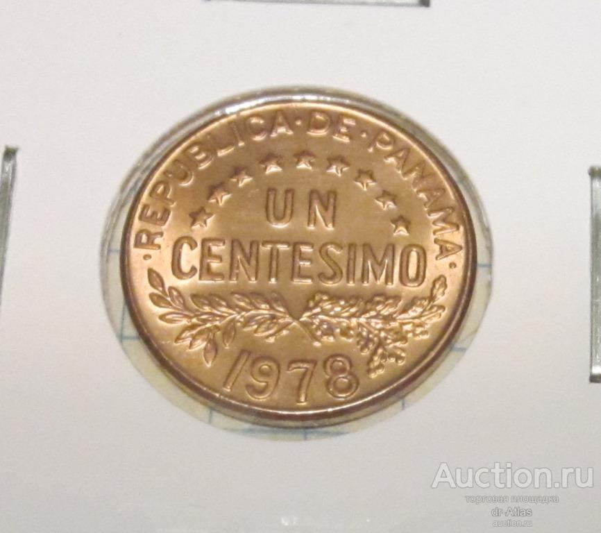 Панама 1 сентесимо 1978 UNC 7541