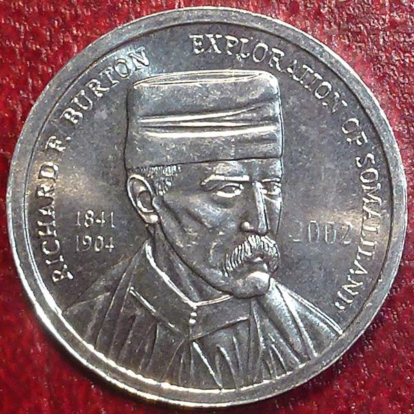 Сомалиленд 5 шиллингов 2002 года.