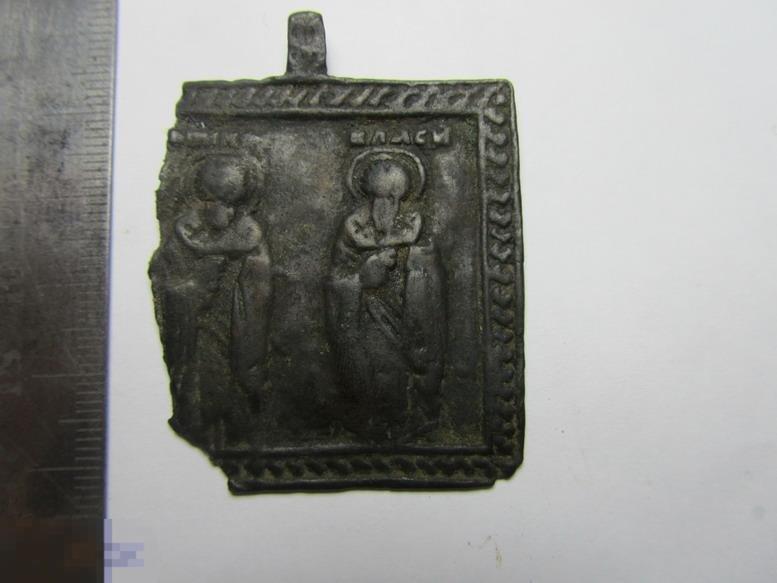 Иконка Никола и Власий 16 век