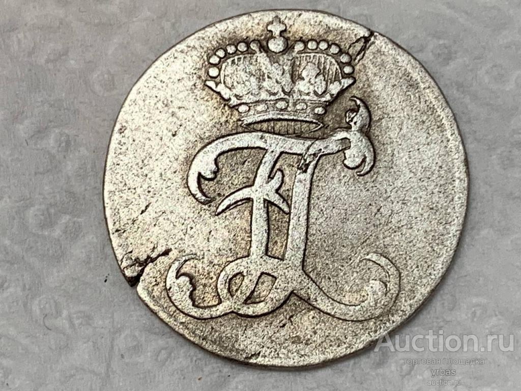 Гессен 2 альбус 1778г. серебро