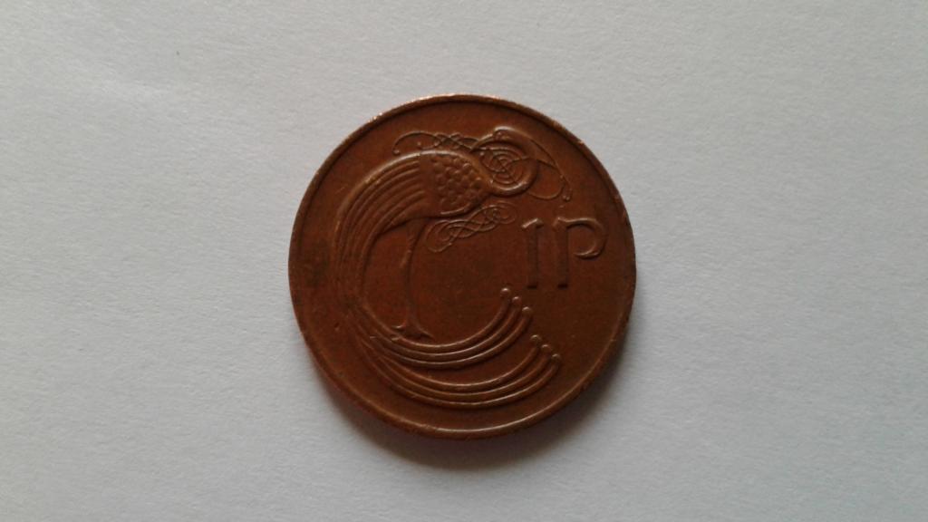 Ирландия. 1 пенни 1980 г.