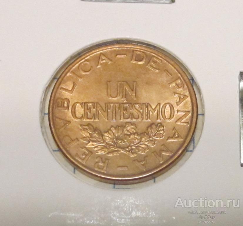 Панама 1 сентесимо 1937 UNC 7347