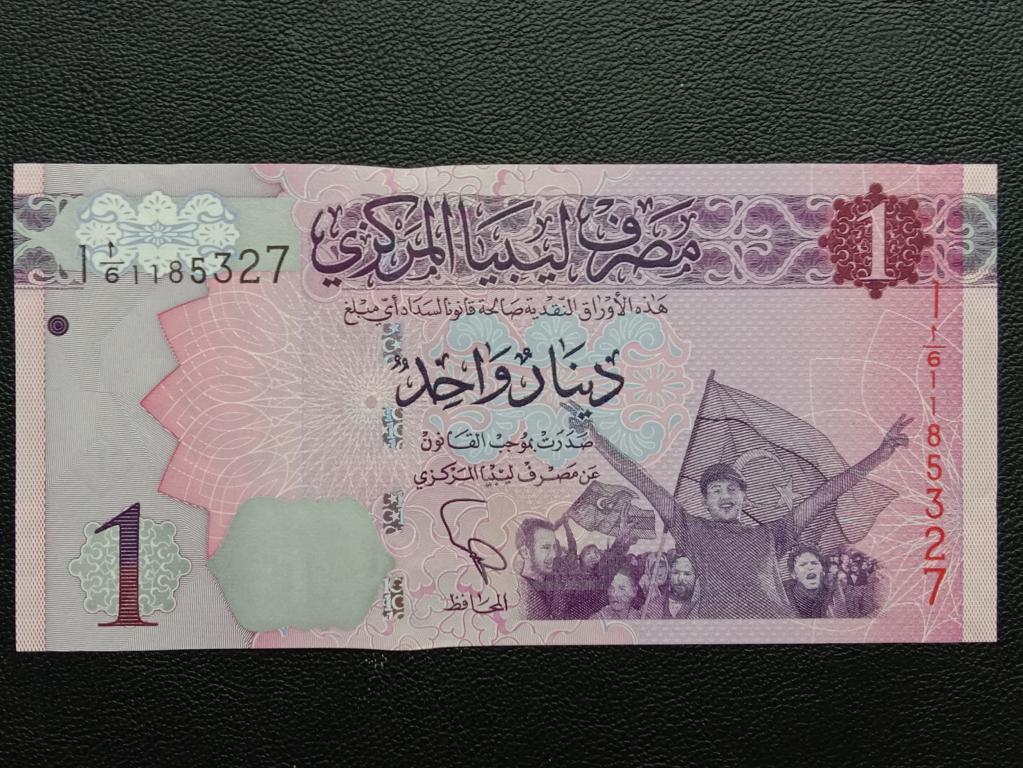 Ливия 1 динар 2013г.  UNC   Р.76