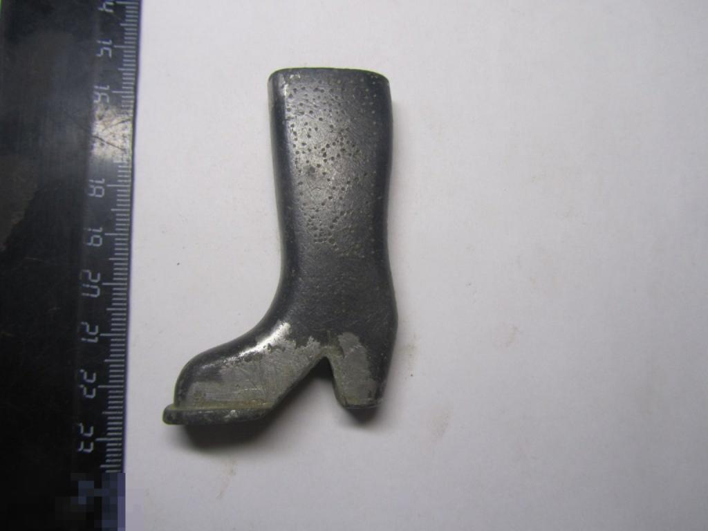 Зажигалка бронзовая сапожок дореволюционная