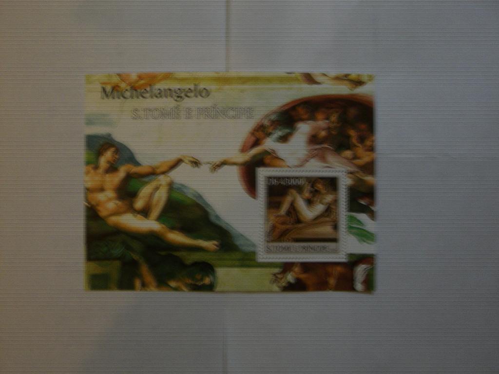 Сан Томе и принсипи  картины микеланджело