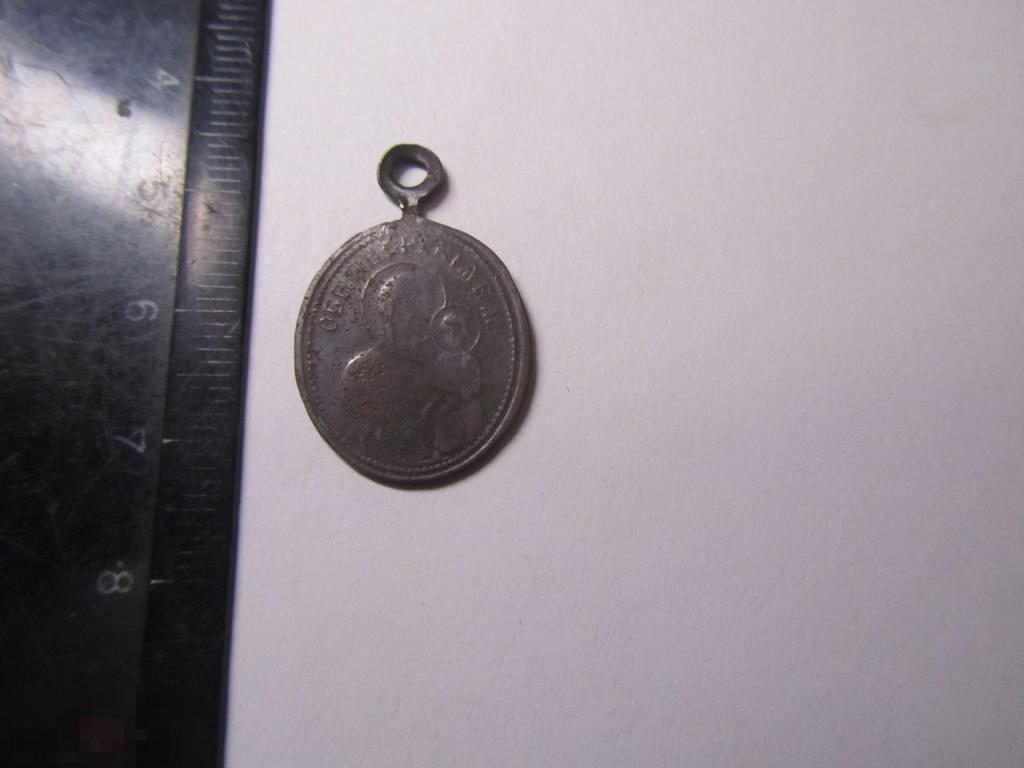 Иконка дореволюционная Святой Николай Чудотворец/Богоматерь Иверская