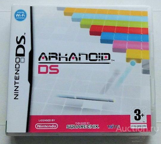 ARKANOID DS / игра для игровой приставки NINTENDO DS лайт