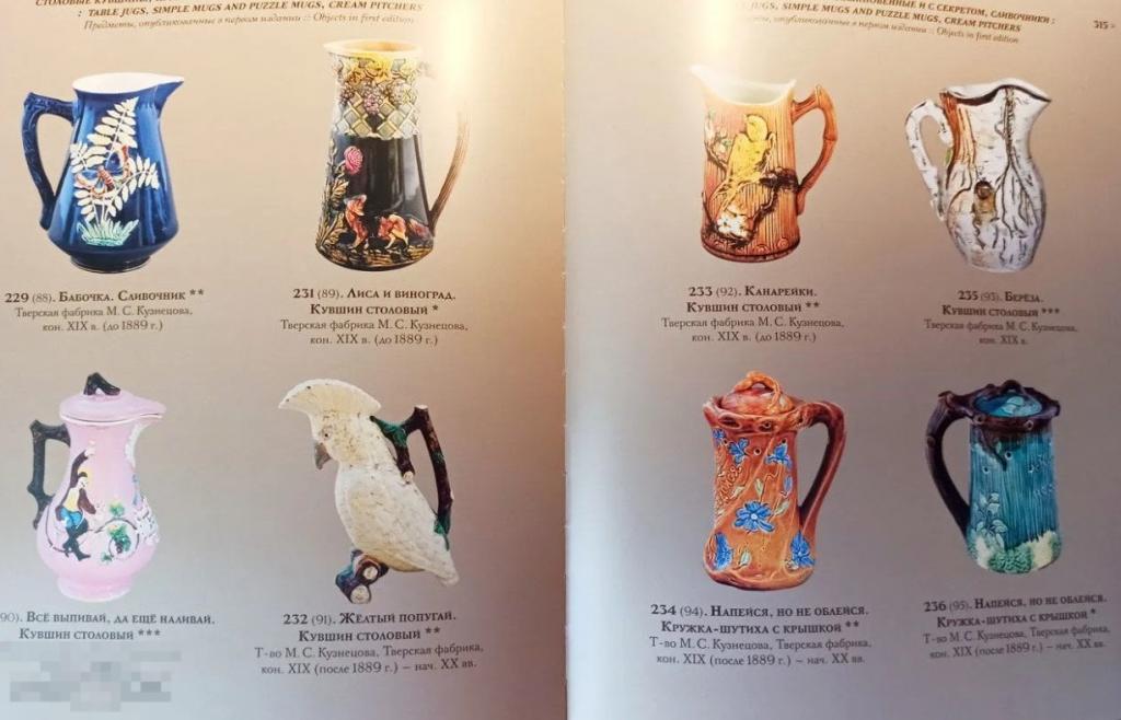Альбом Русский фаянс и фарфор Империи Кузнецовых (частное собрание) Кн