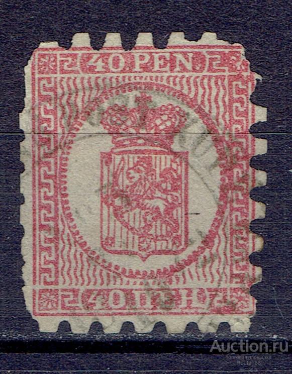 1866-74 Финляндское княж Сол 9А гаш