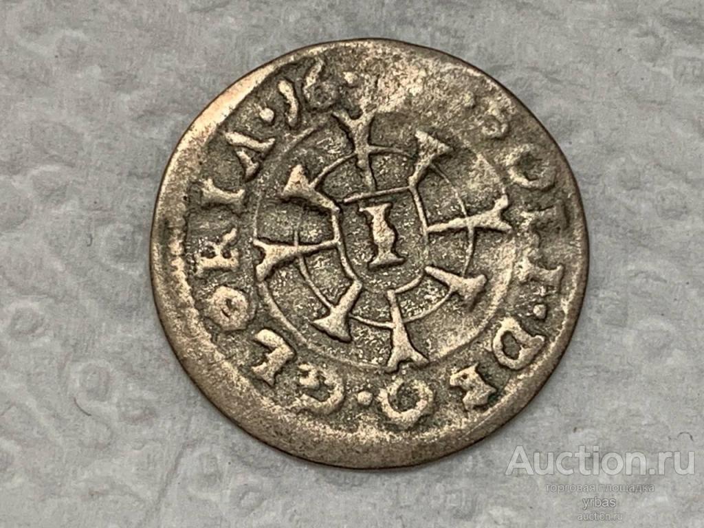 Бавария 1 крейцер 1623-1651г.Максимилиан I серебро