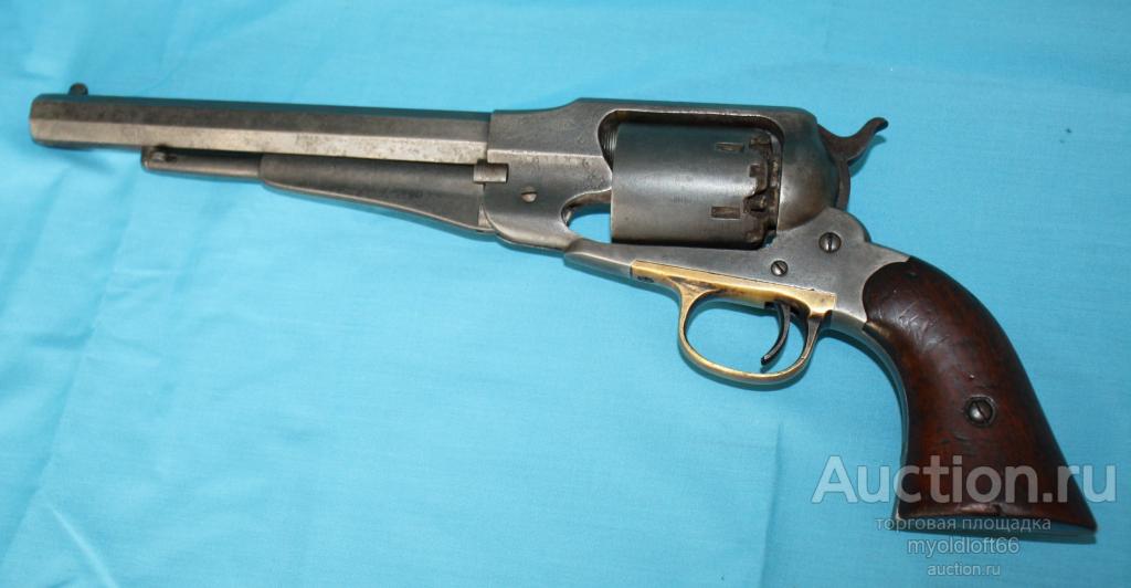 Капсюльный револьвер Ремингтон (Remington), модель 1858 года ,калибр 44 Армейская модель. США