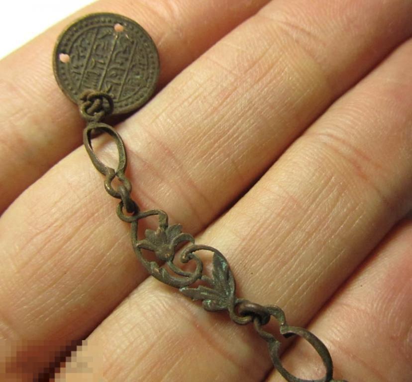 Исламский жетон на подвеске 19 век
