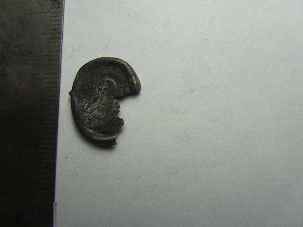 Иконка-створка серебро