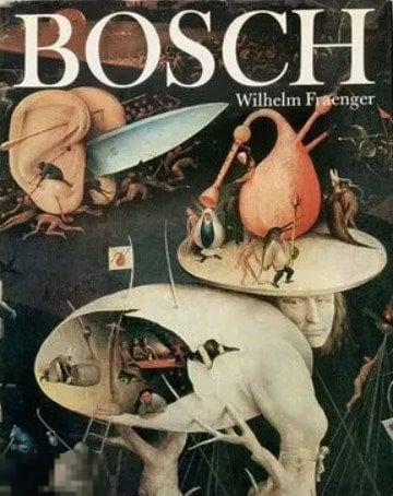 Огромный альбом Fraenger Hieronymus Bosch. Иероним Босх 1975г. Кн