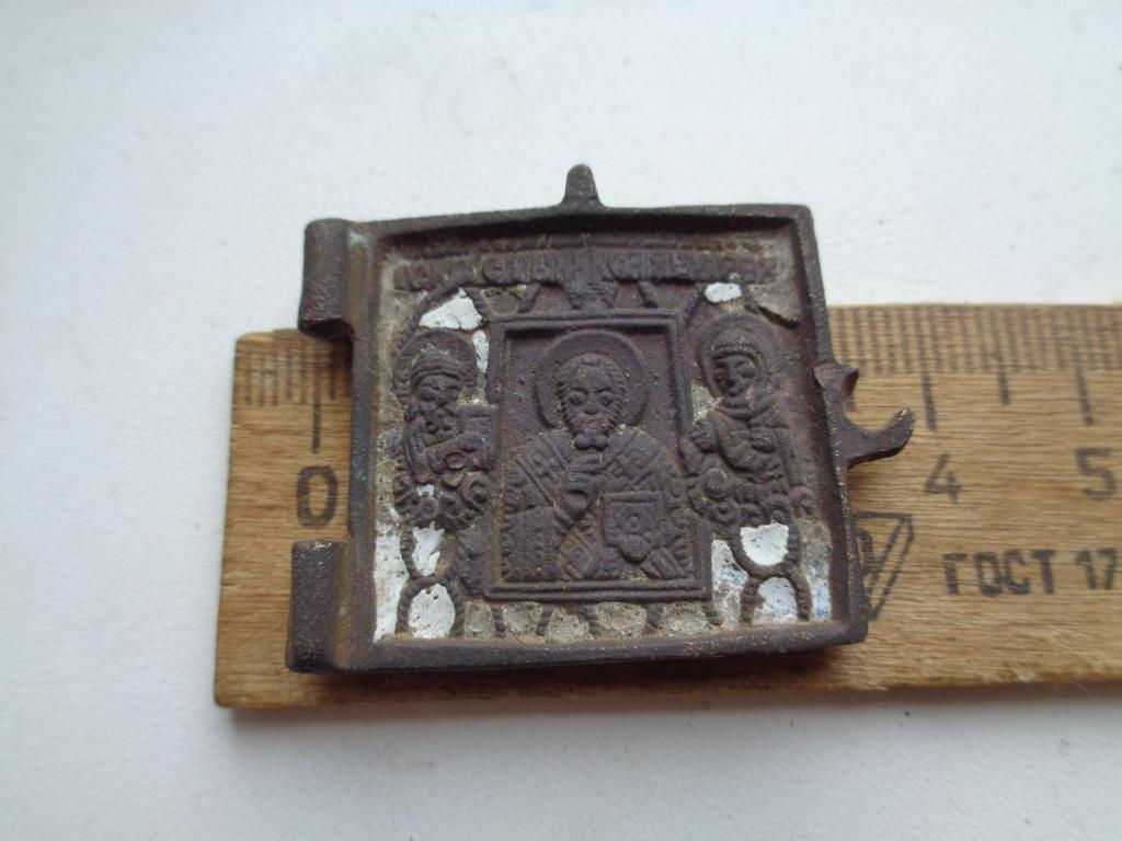 Створка складня,до 1917,Николай Угодник.