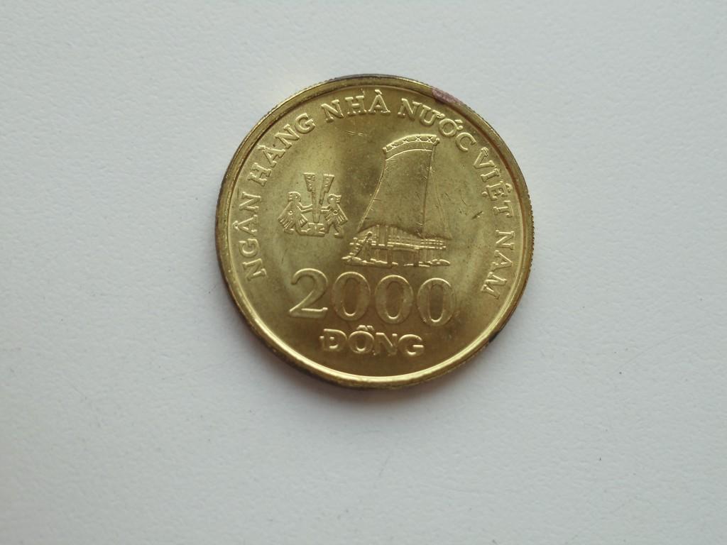 Вьетнам 2000 донг 2003г Отличная!