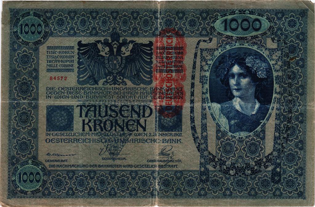 1000 крон 1902 года Австро-Венгрия