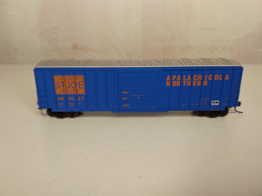 9мм.(N) Athearn 50 футовый крытый вагон SIECO Appalachicola Northern