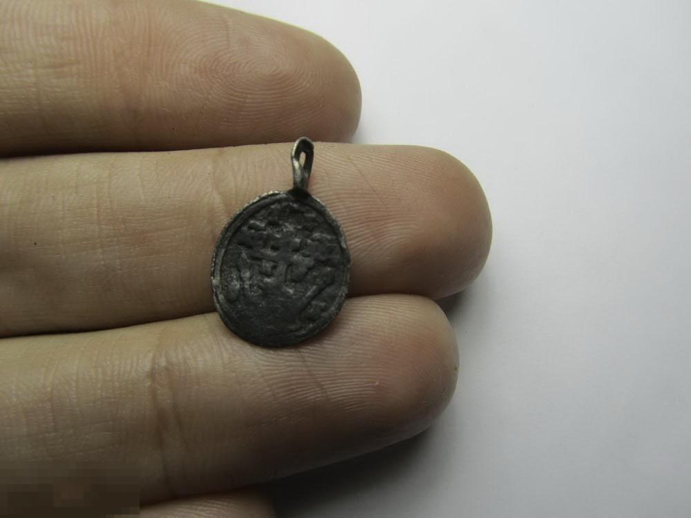 Иконка с Голгофским крестом серебро 1846г. 