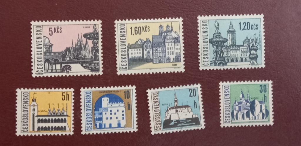 Чехословакия 1965 год Чехословацкие города Стандарт.MNH
