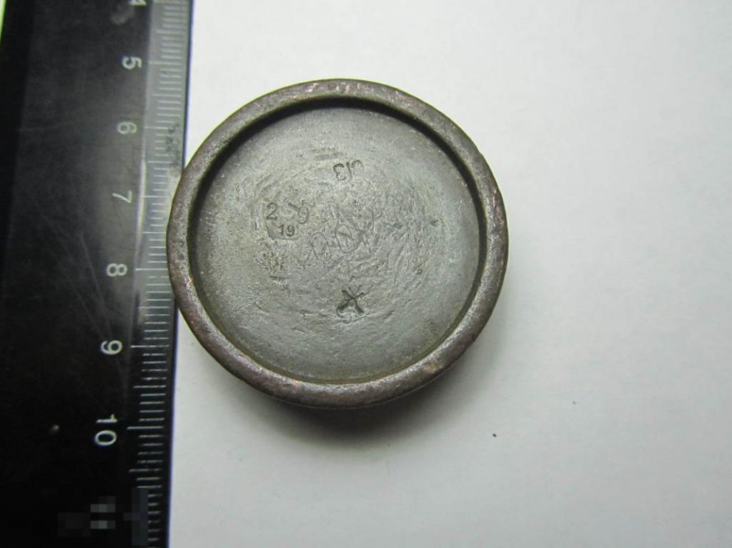 Весовая гирька дореволюционная русский фунт