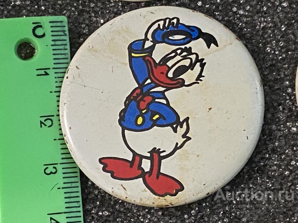 Значок детский Значки СКРУТЧ  МАГДАК. СКРУДЖ МАКДАК. утенок МУЛЬТФИЛЬМ ДОНАЛЬД ДАК