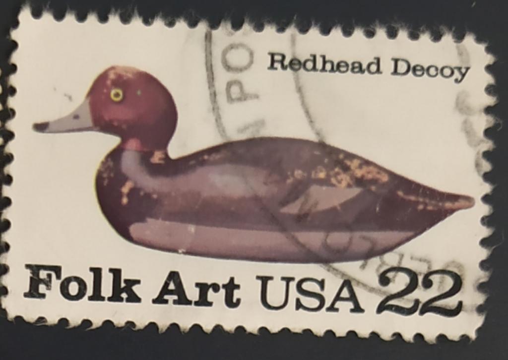 США 1985  Mi# 1735 Красношеяя утка