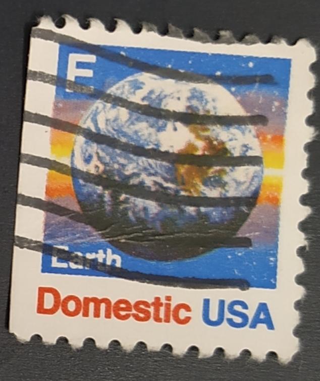 США  Mi#  Стандарная марка Планета земля