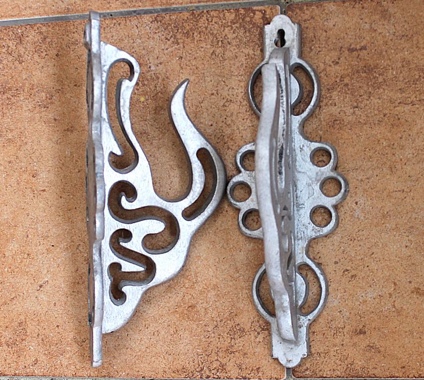 СССР (1950-60 годы) держатели карниза металлические оригинальные (пара)