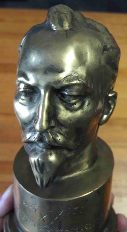 бронзовый бюст Дзержинский, 1937 год