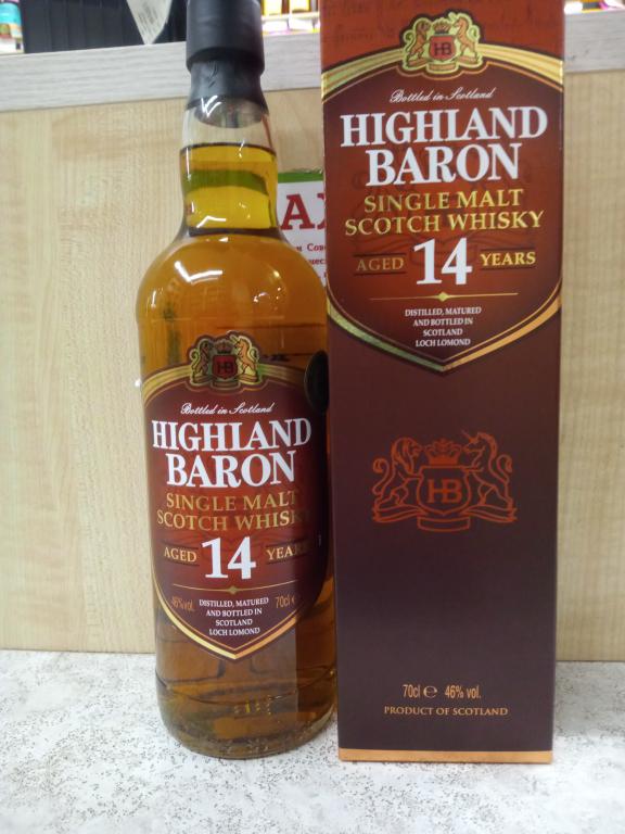 Виски Highland Baron Single Malt 14