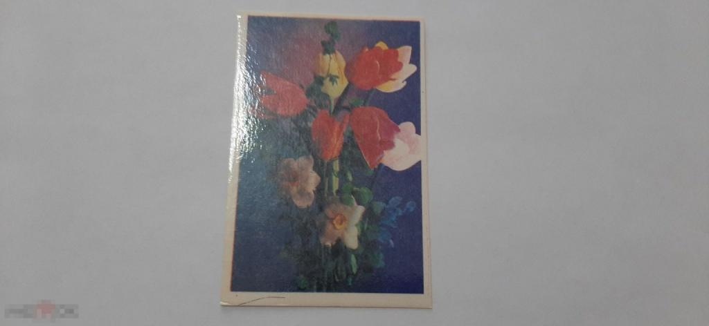 Календарик 1987 год.Грузия Цветы (111)