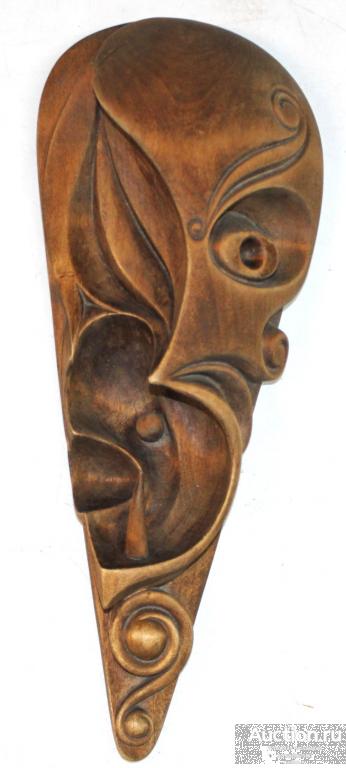 Маска деревянная, настенная. Не сувенирная. Дерево. Зло! Абсолютное зло!